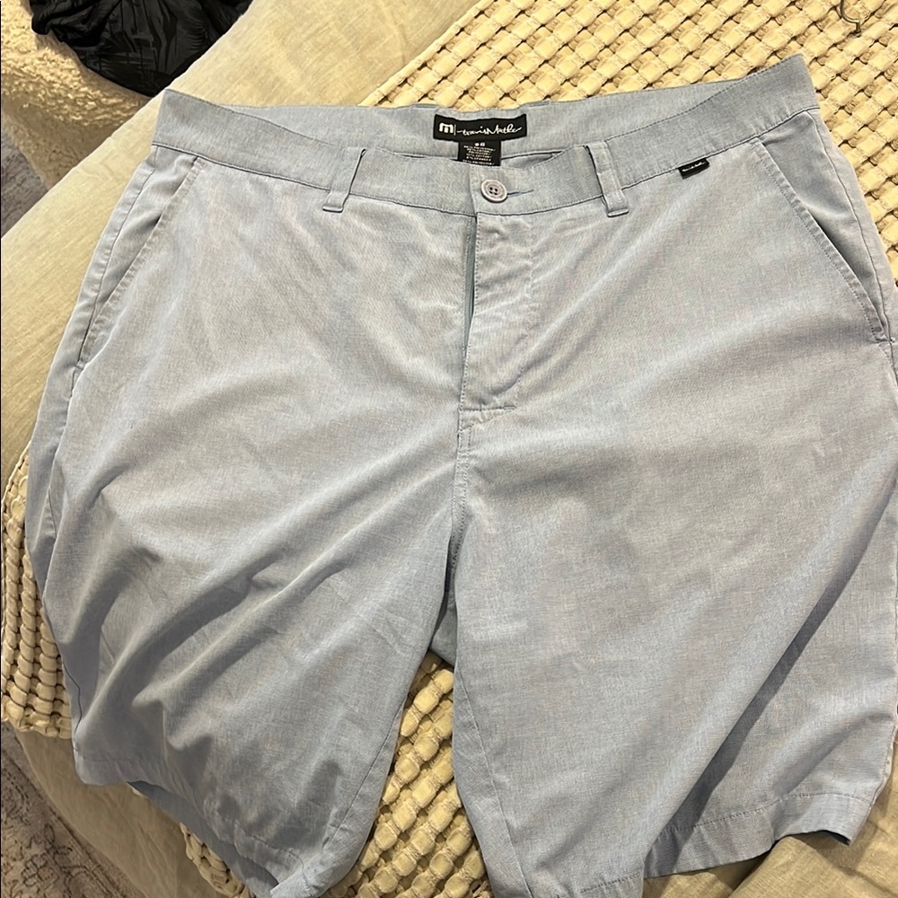 Travis Mathew Men's Light Blue Shorts